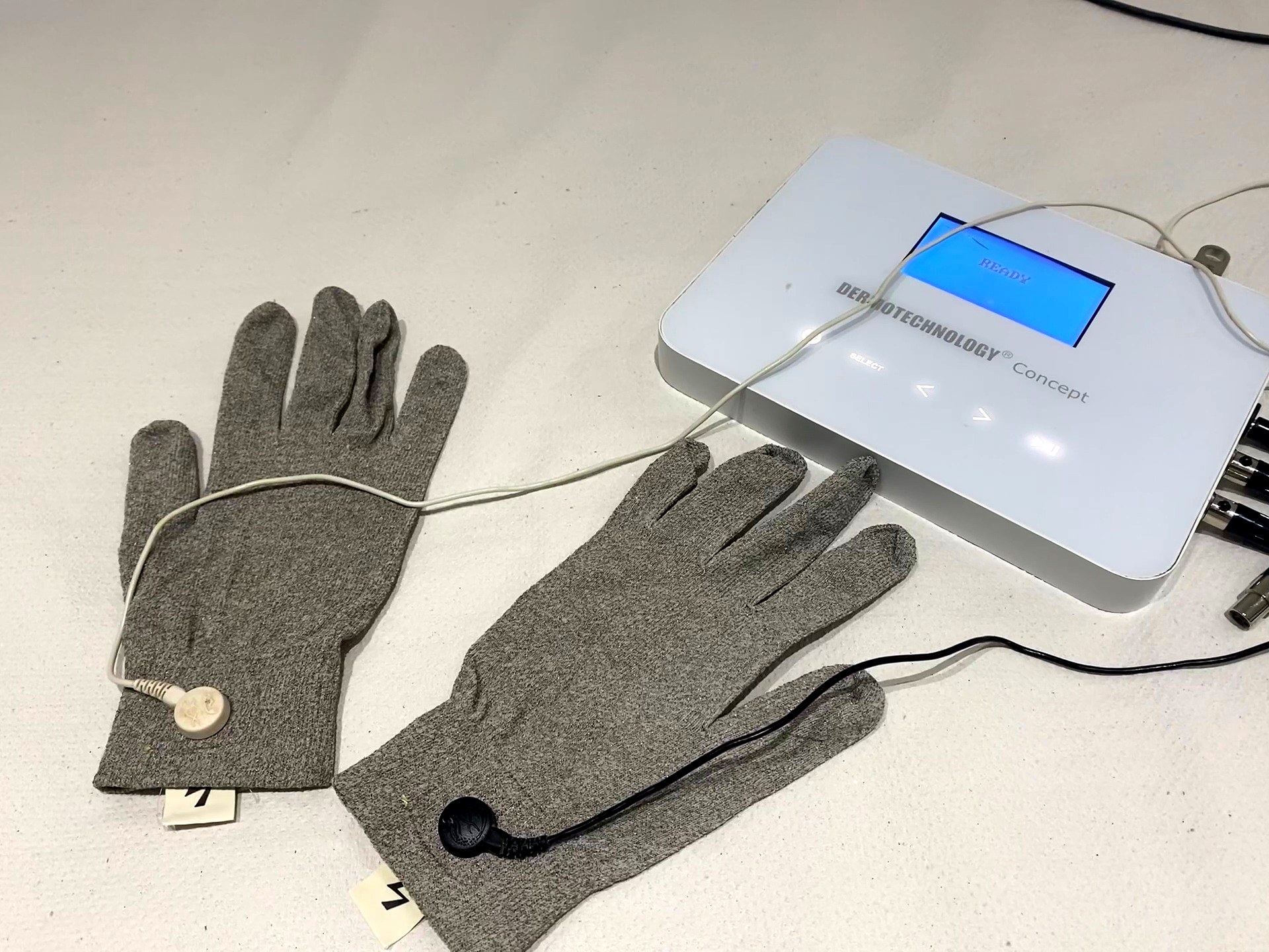 Guantes de plata Dermotechnology - Nelly Serre Marbella